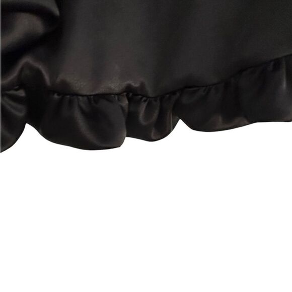 White House Black Market Satin Bubble Hem Cocktail Skirt | 4 - Picture 6 of 7